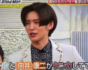 ラウールと向井康二の喧嘩の仲裁に入る目黒蓮