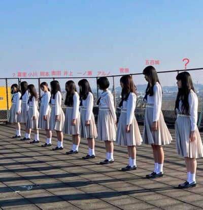 乃木坂46の5期生のMVに関連すると思われる画像