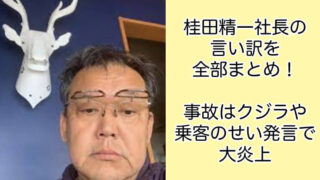 桂田精一社長の言い訳を全部まとめ！事故はクジラや乗客のせい発言で炎上