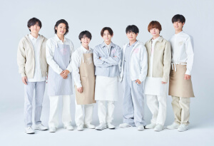 初代ジャニーズショップアンバサダーのHey!Say!JUMP!