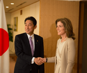 外務大臣だった岸田文雄総理